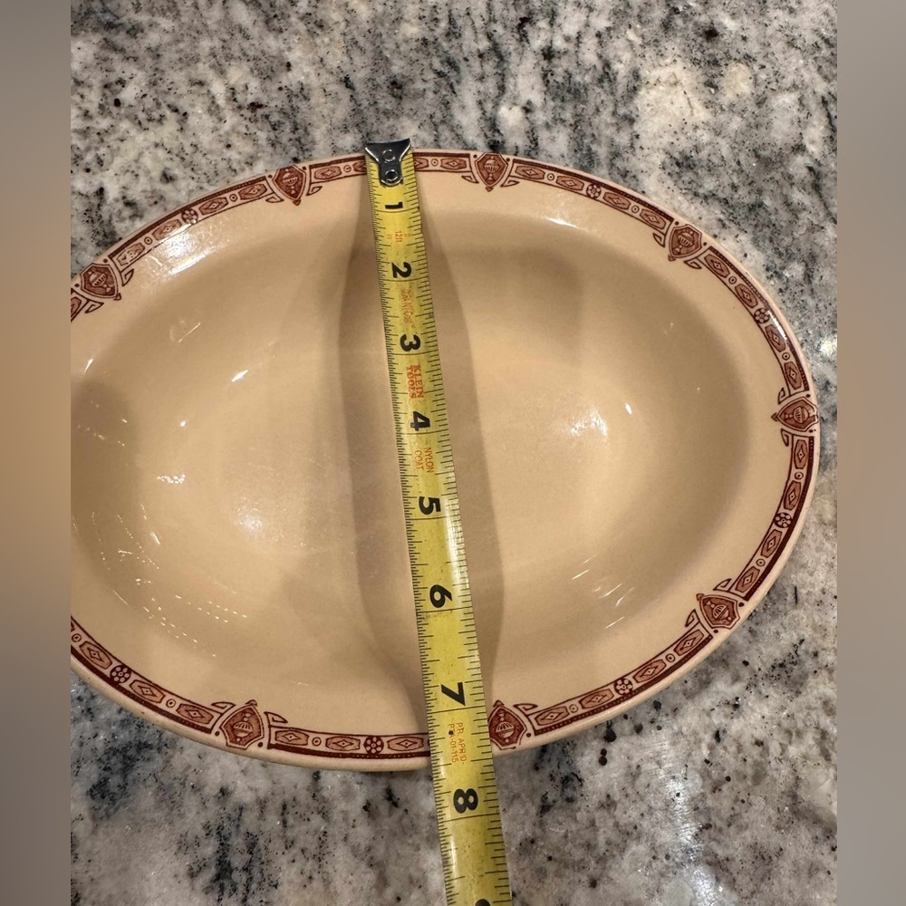 Sterling china co bowl dish no chips or cracks 10inx8in - Picture 4 of 5